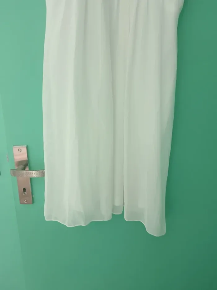 Robe cocktail blanche Taille L - photo numéro 3
