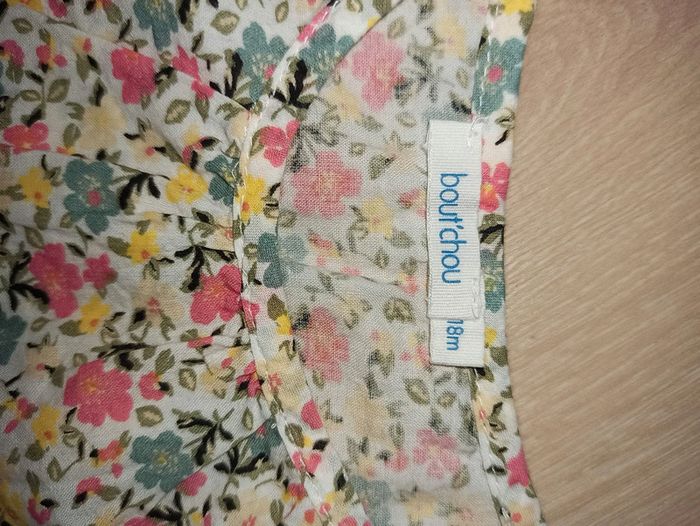 t-shirt, blouse, chemise sans manche, fille 18 mois - photo numéro 2