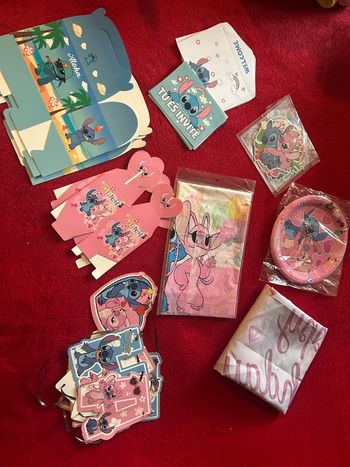 Ensemble anniversaire Stitch