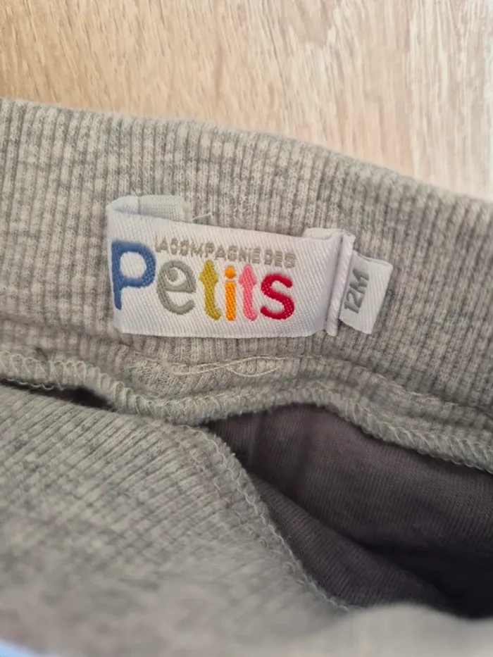 Jean gris élastique 12 mois - photo numéro 4