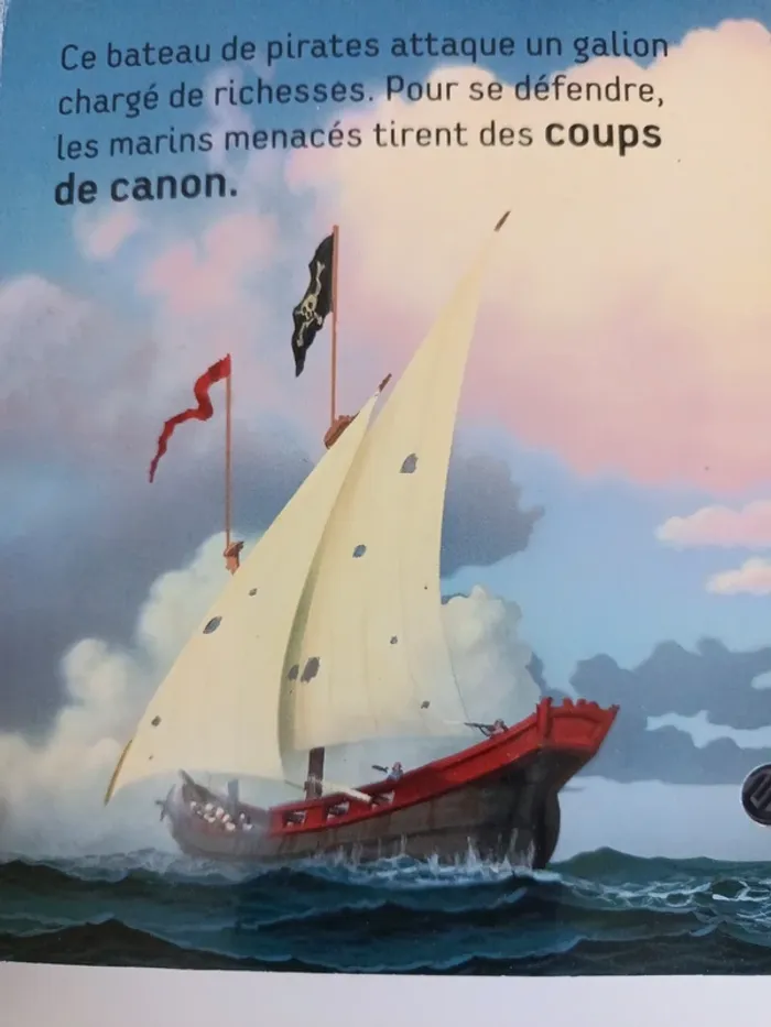 Livre sonore écoute les bruits des pirates - photo numéro 3