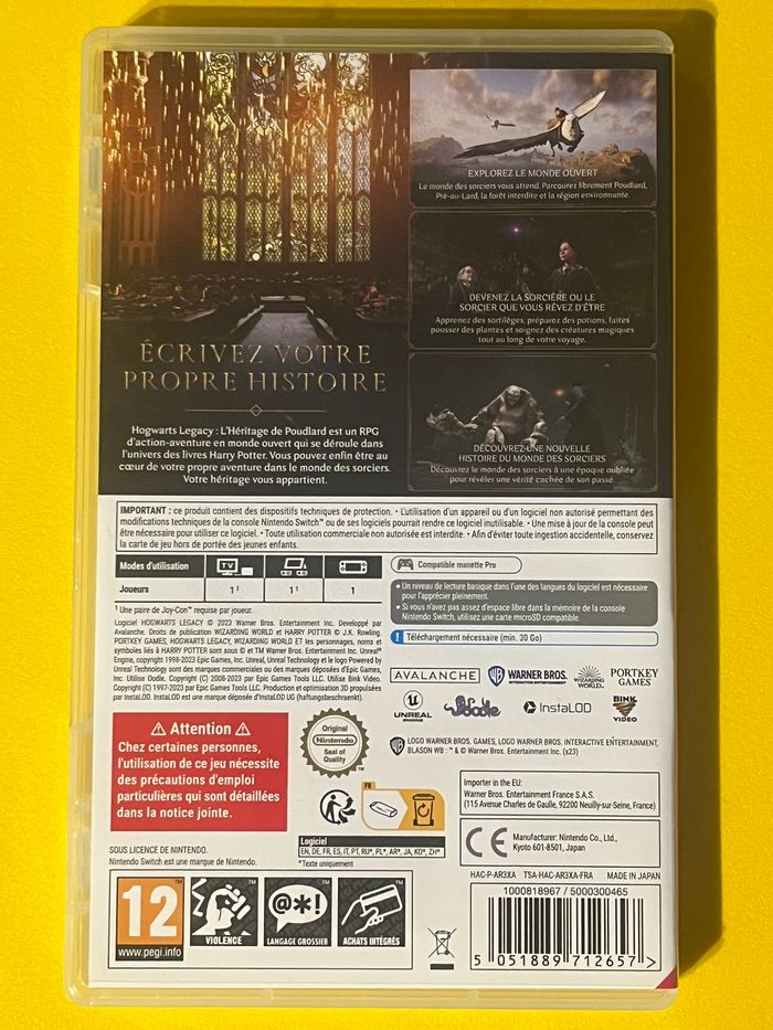 Jeu Switch - Hogwarts Legacy - photo numéro 3