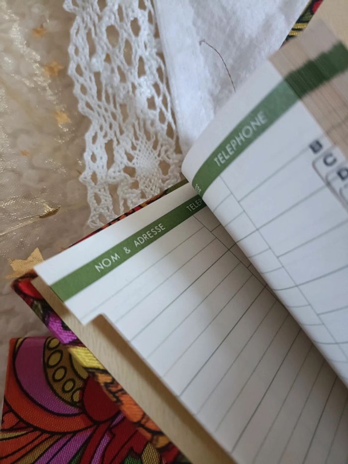 Lot de carnets d'adresses répertoires vintages - photo numéro 7