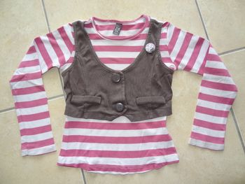 T-shirt Zara taille 7-8 ans