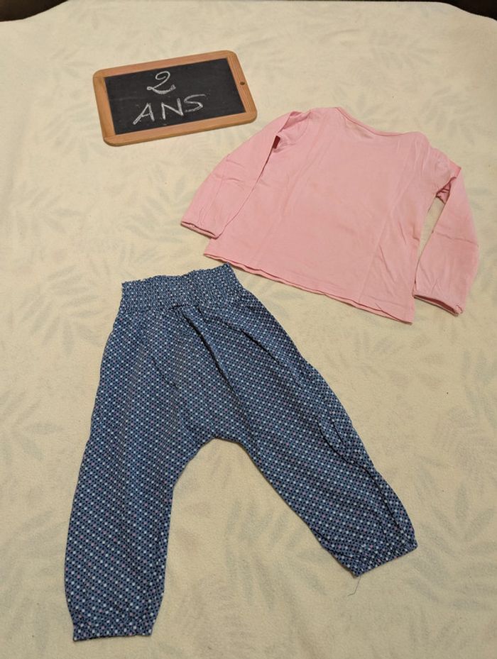 Ensemble pantalon Creeks+ tee-shirt 24 mois - photo numéro 4