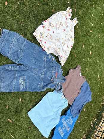 Lot de 6 vêtements Kimbaloo en 12 mois