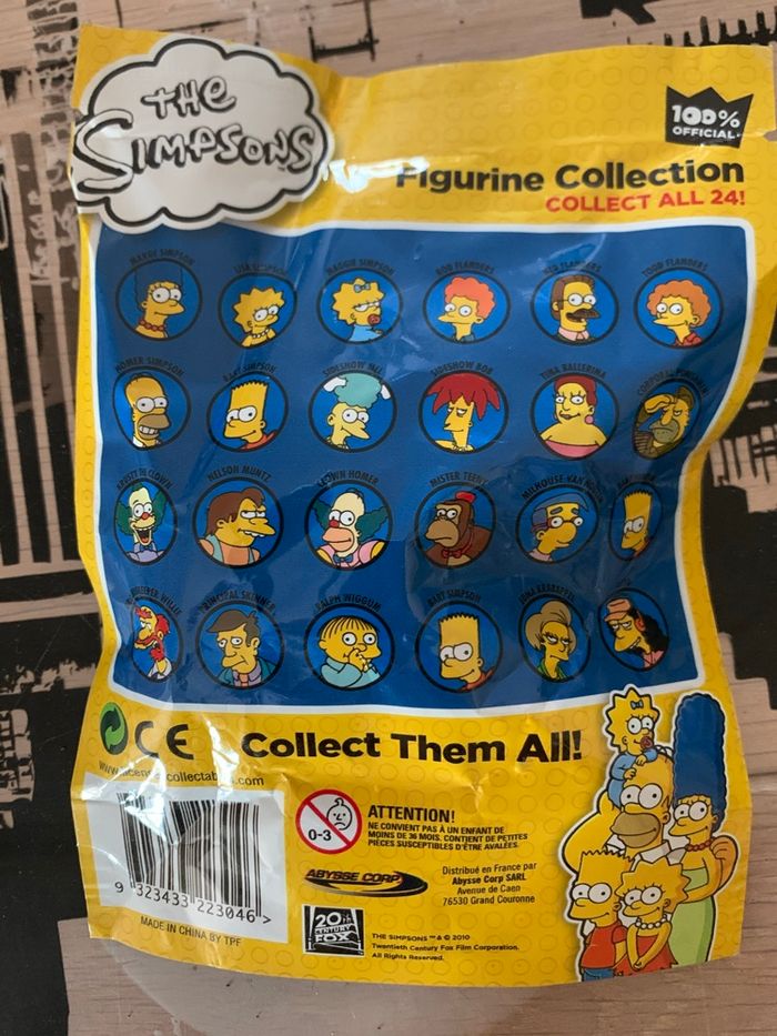 Blind bag the simpsons