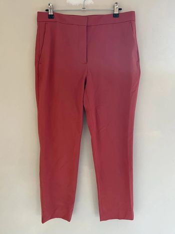 Pantalon ajusté rose
