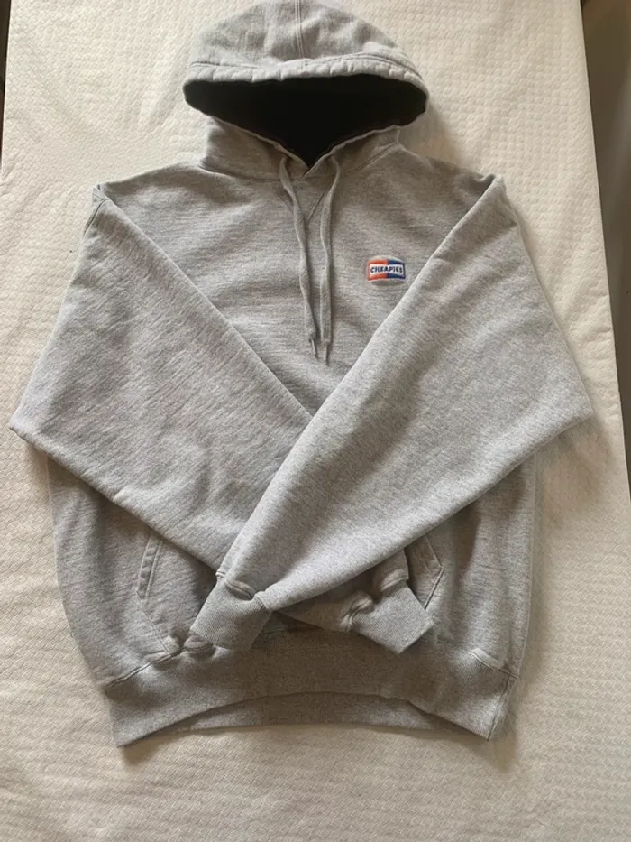 Sweat à capuche gris Champion « Cheapies » style unique - photo numéro 4