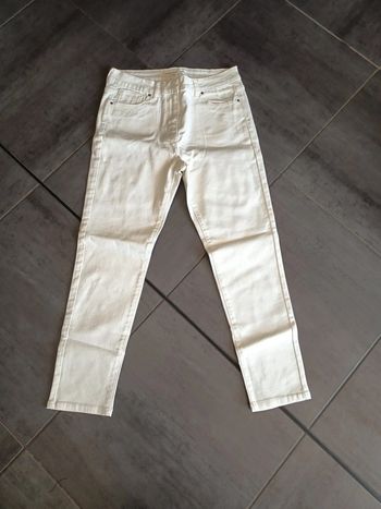 Jean femme crème taille 40