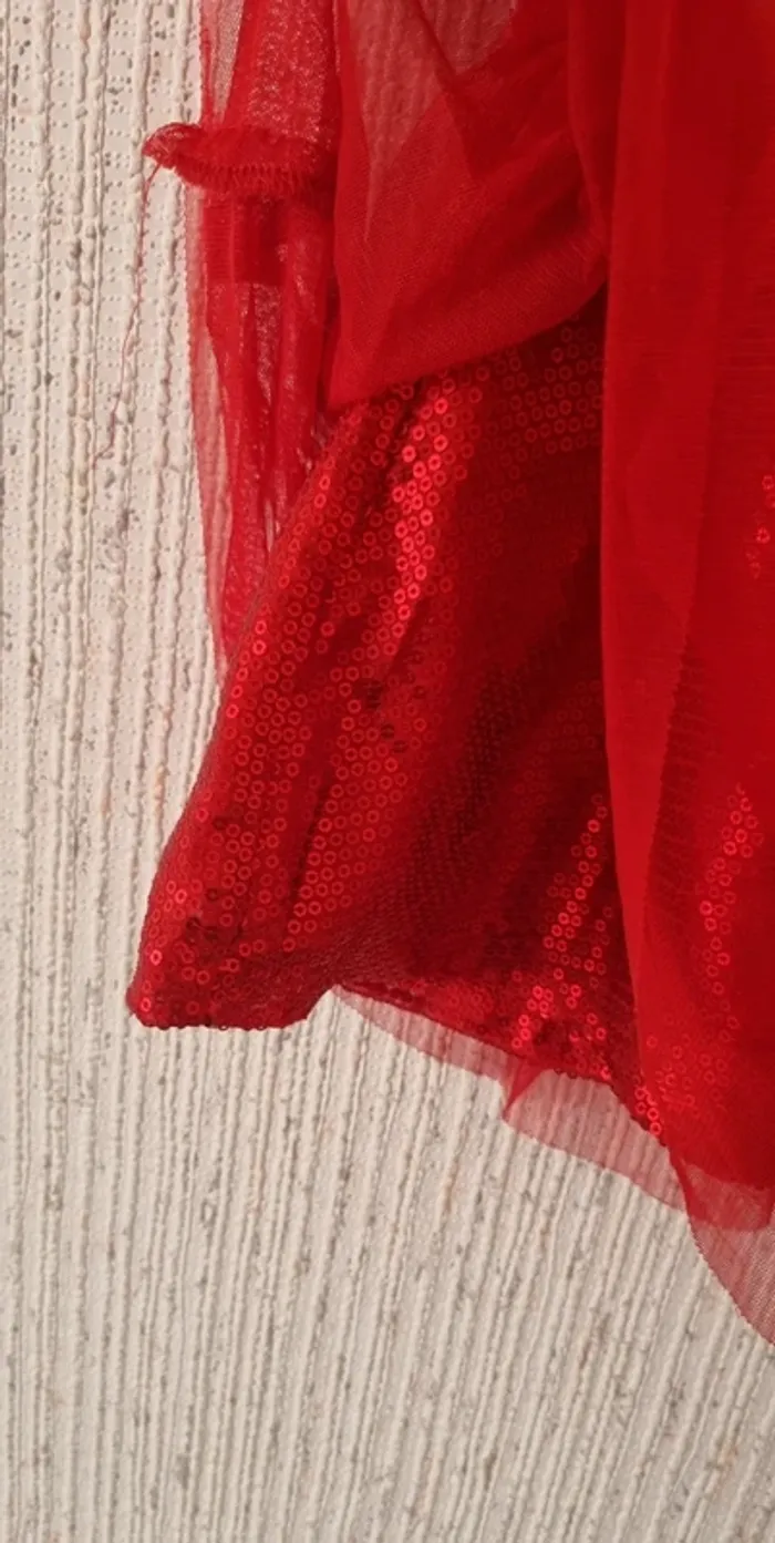 Joli jupe à tutu rouge taille 6 ans fashion private compagny - photo numéro 5