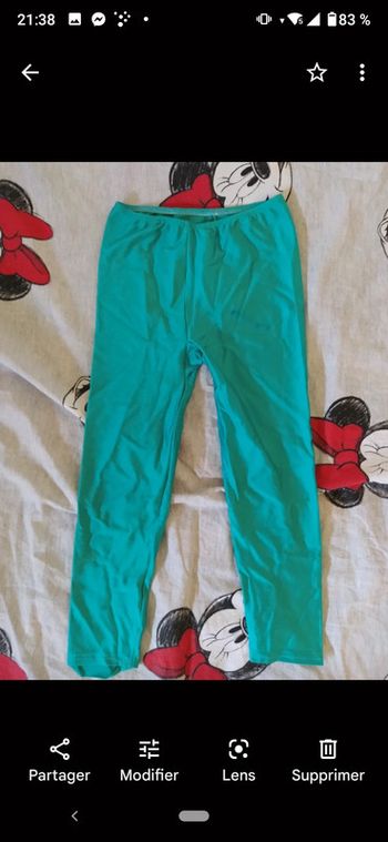 Legging en polyamide et elastanne