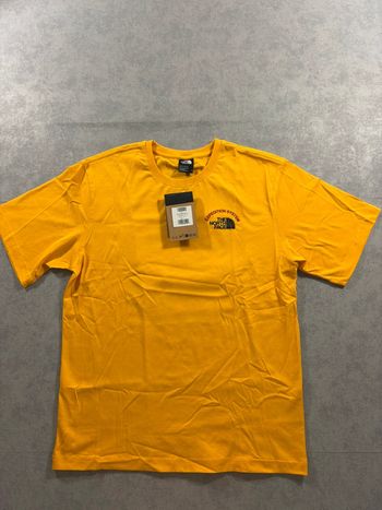 T-Shirt The north Face Aniversary Jaune Taille S Neuf avec étiquette
