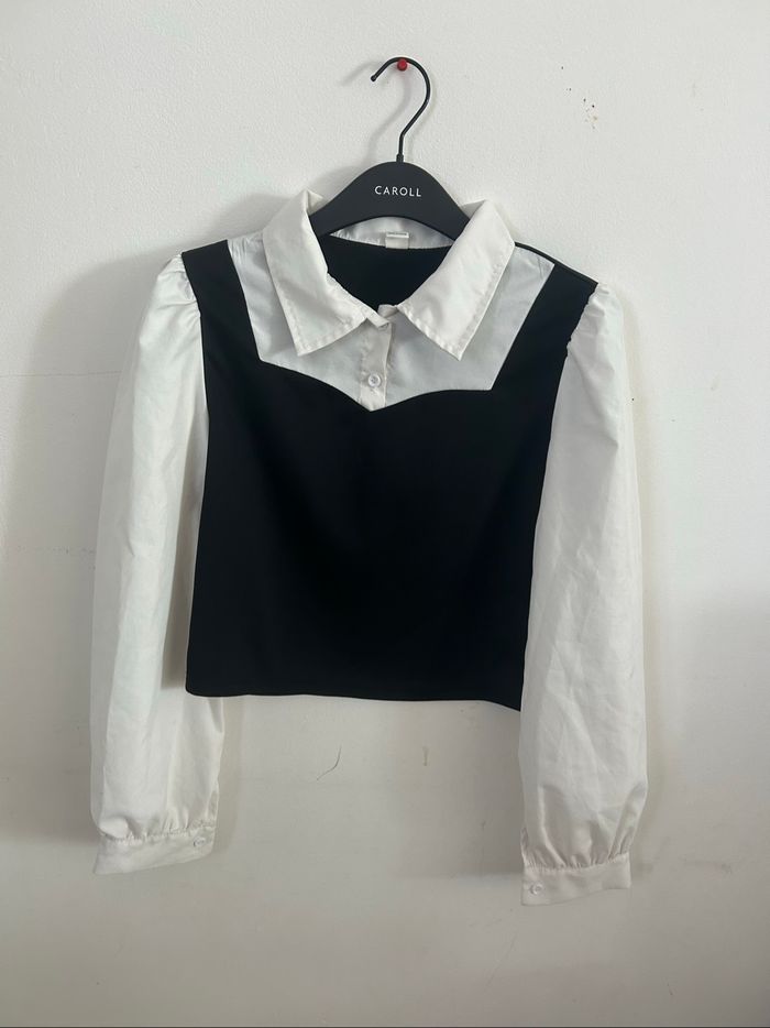 Blouse style chemisier