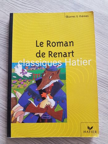 Livre le roman de renart