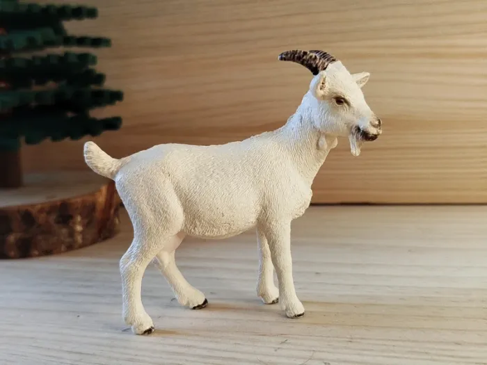 Schleich chèvre blanche Figurine animal de la ferme - photo numéro 2