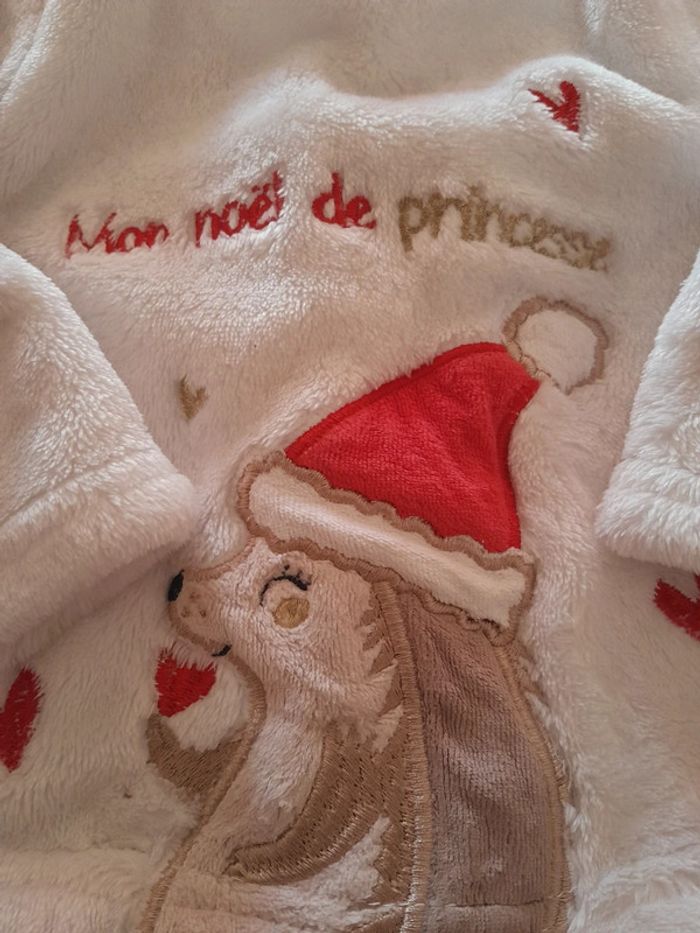 Pyjama 2 pièces hiver fille 6m - photo numéro 2