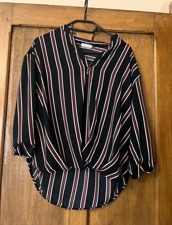 Blouse à rayures