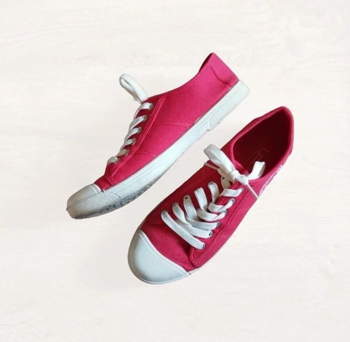 🩷 Basket rouge les petites bombes pointure 39 🩷 #emyfleury_pointure39femme - photo numéro 2