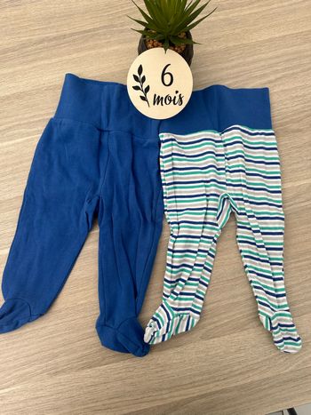 2 pantalon 6 mois