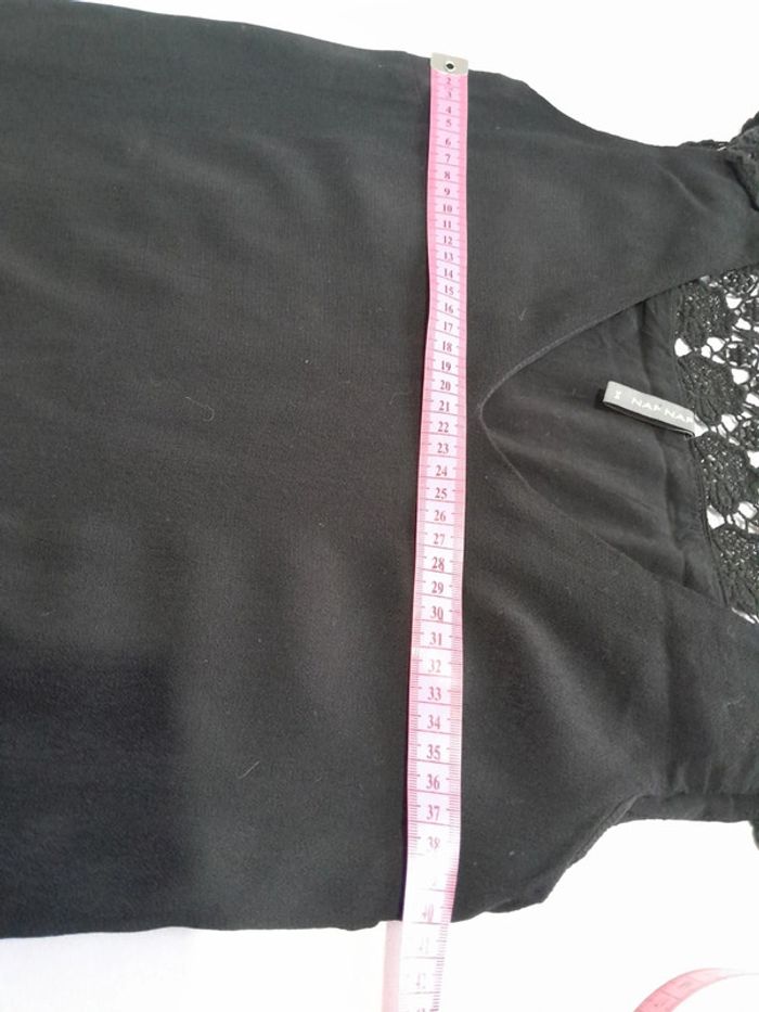 Petite robe noire naf naf taille 34 - photo numéro 8