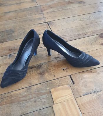 Escarpins noirs Grands boulevards 38