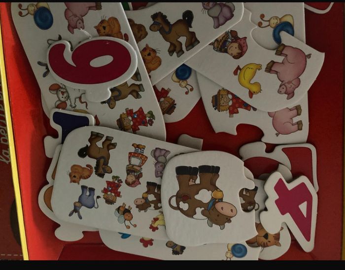 Puzzle chiffres rigolos