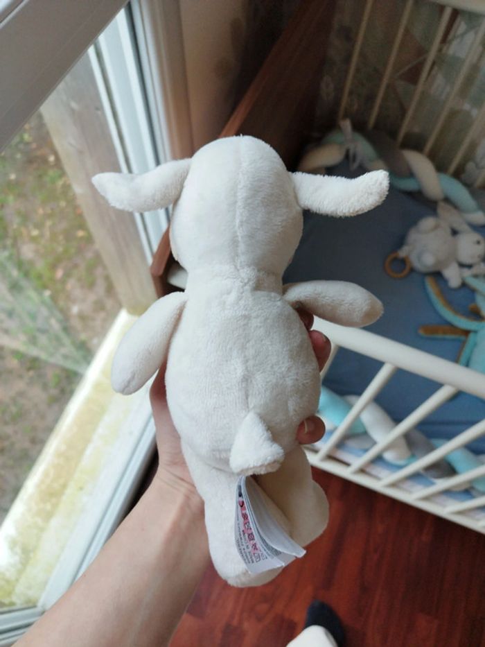 Peluche mouton Kinder très bon état - photo numéro 3