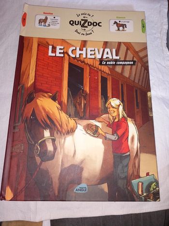 Livre quiz sur les chevaux