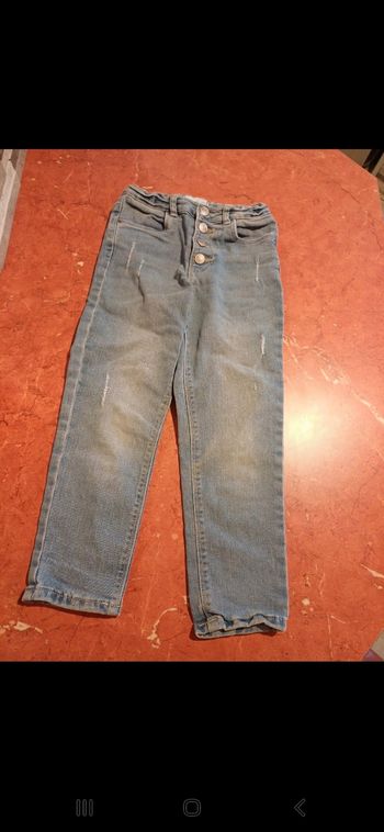 Jean slim fille taille 6 ans