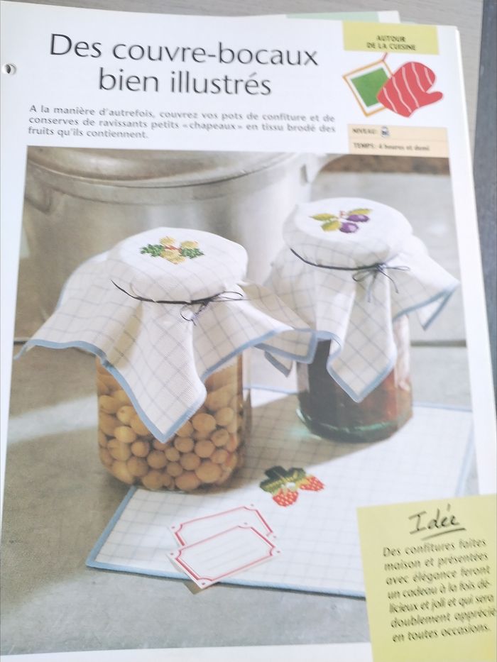 Fiches broderie main - photo numéro 7