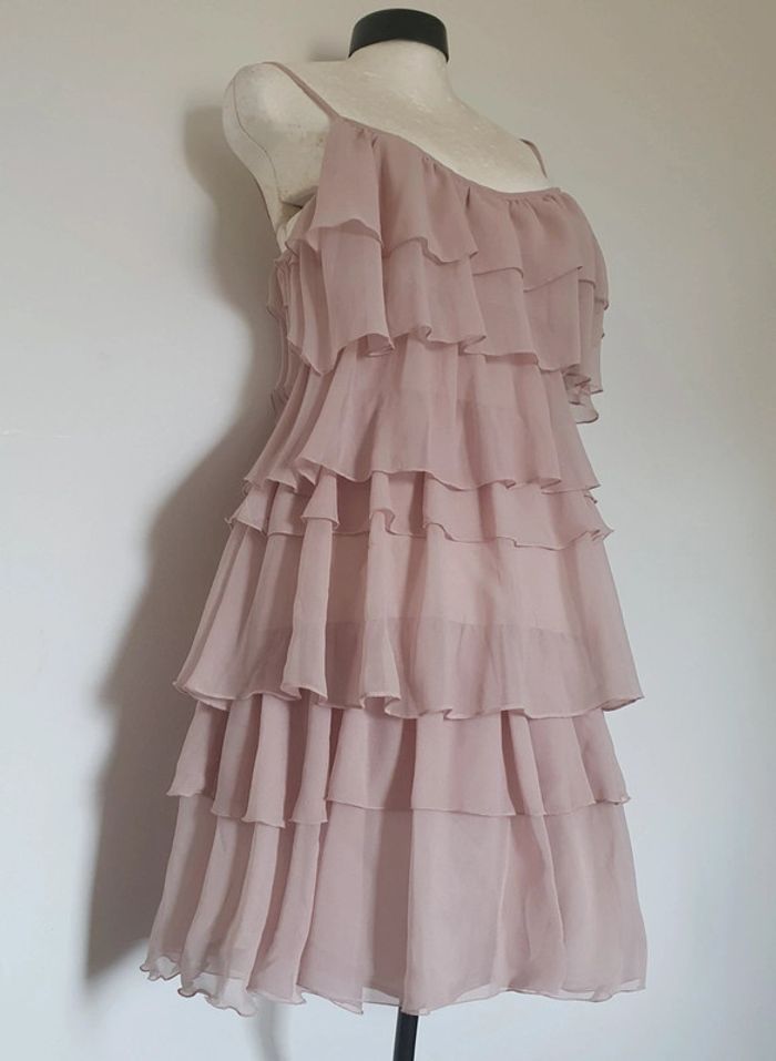 Robe 3 suisses 38 rose