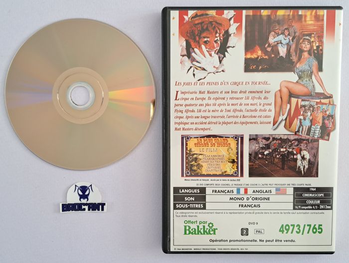 DVD Le Plus Grand Cirque du Monde - photo numéro 3