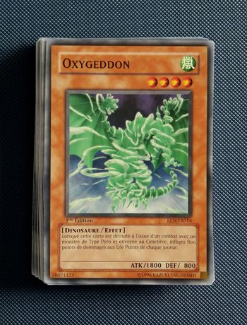 Yu-Gi-Oh ! GX Lot cartes dragon de l'eau 1ère édition 1996 FR