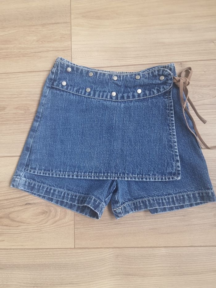 Short jupe en jeans - photo numéro 6