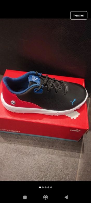 Basket puma taille 28.5 neuve