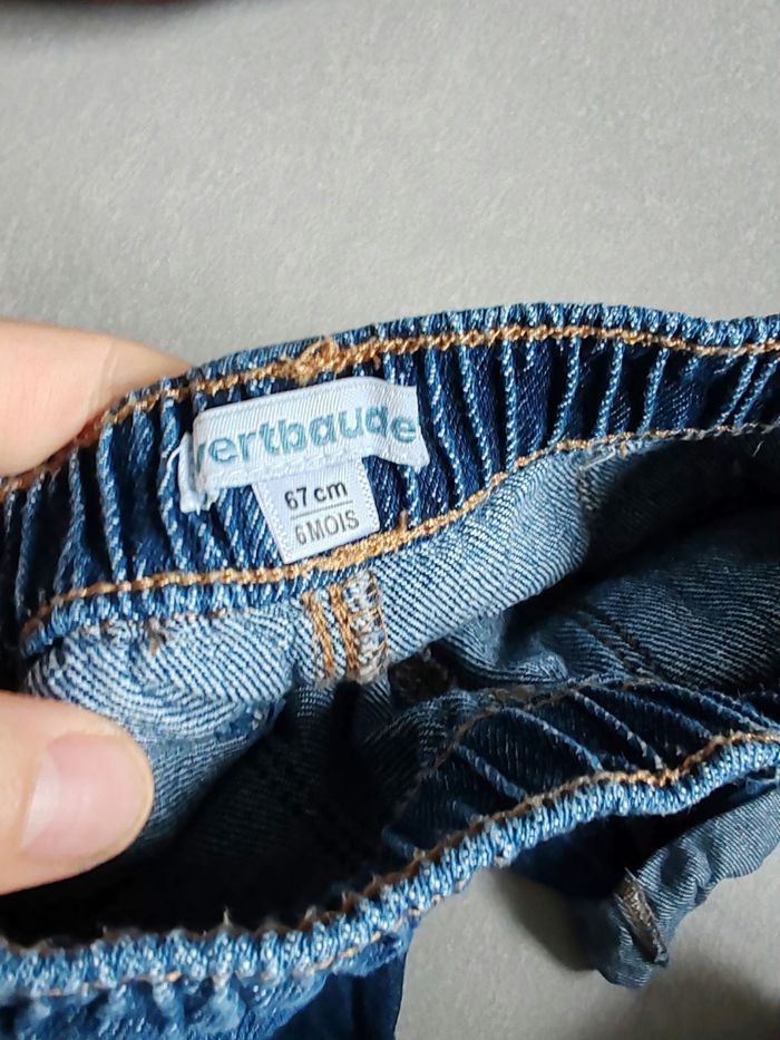 Superbe jeans mum vertbaudet 6m - photo numéro 2