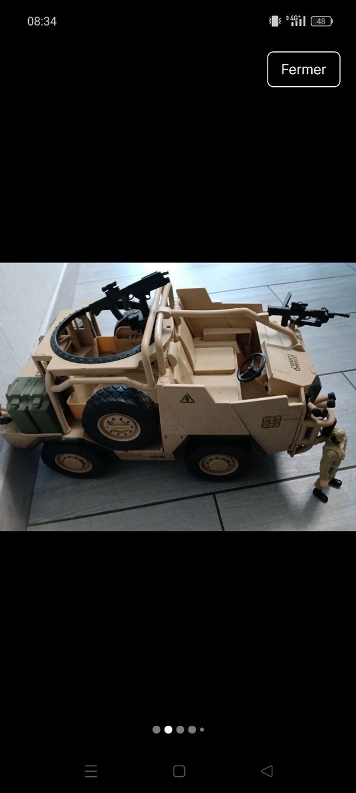 Véhicule militaire Jackal M-Wmik britannique - photo numéro 2