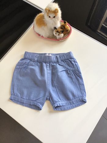 Short 12 mois en coton