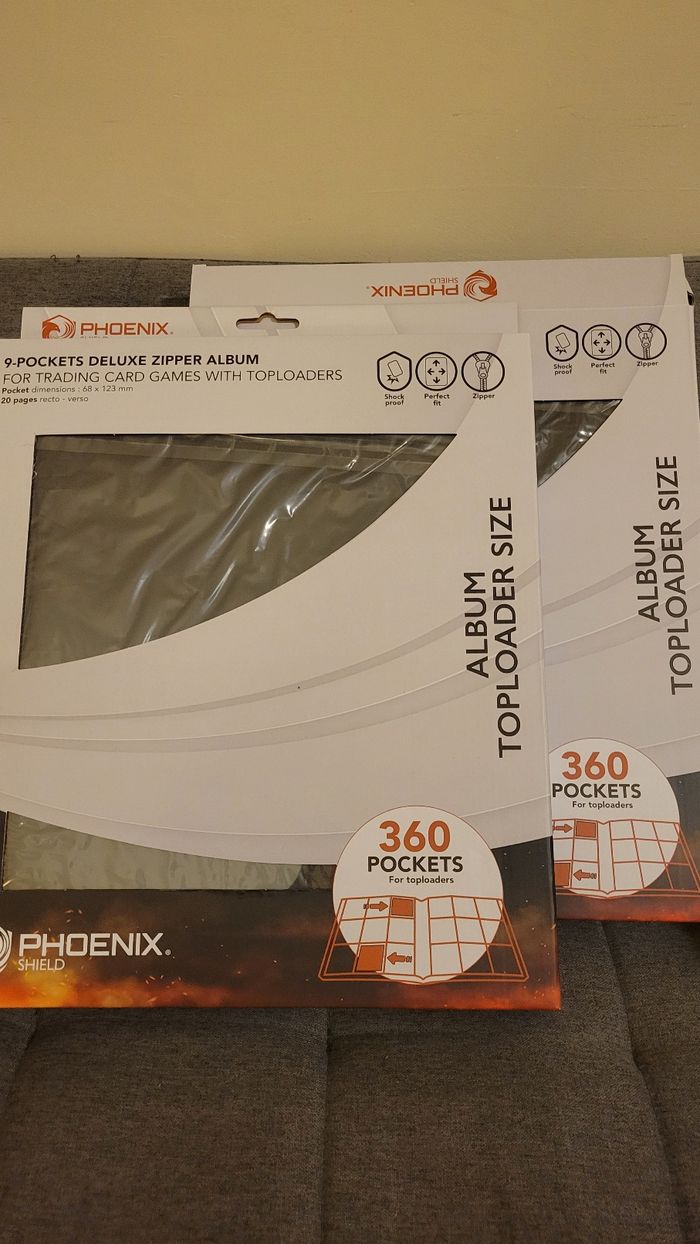 Classeur toploader pour carte pokemon