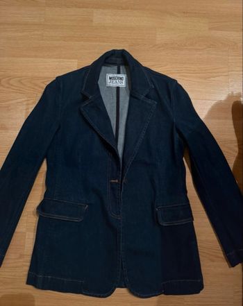 Blazer en jean Moschino