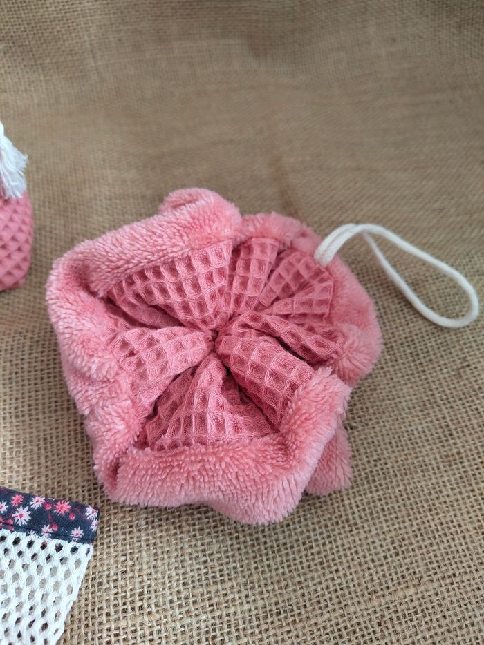 Bourse cadeau beauté - Saumon et fleurs - photo numéro 4