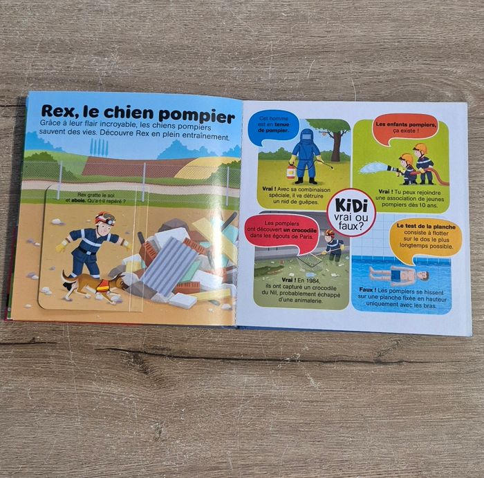 Livre Kididoc : Les pompiers 🚒 - photo numéro 8