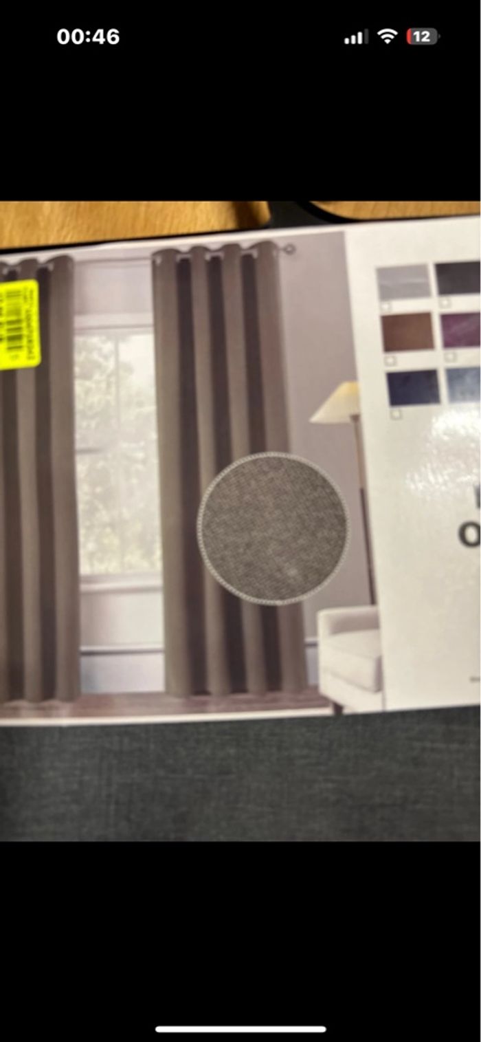 Lot de 2 rideaux - photo numéro 2