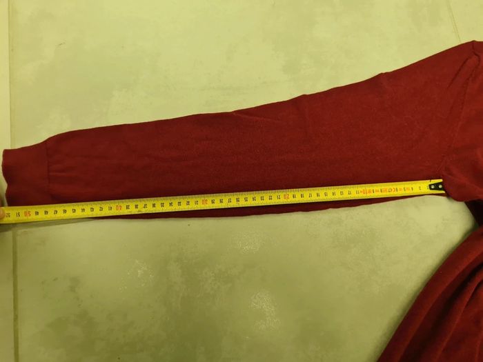 Pull fin taille M rouge - Marque Jules - photo numéro 13