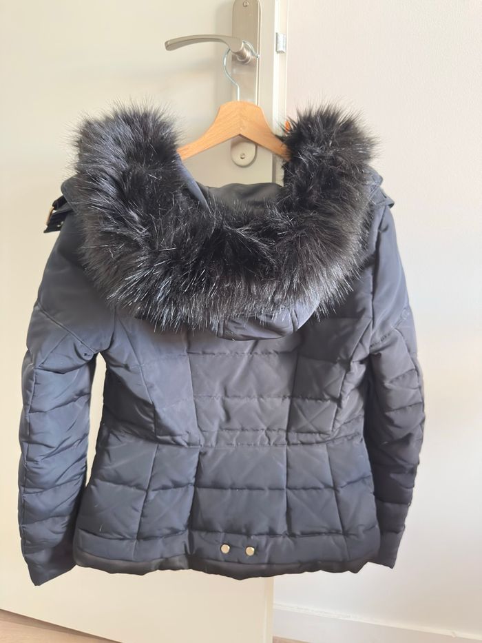 Zara doudouneà capuche fausse fourrure Taille XS - photo numéro 3