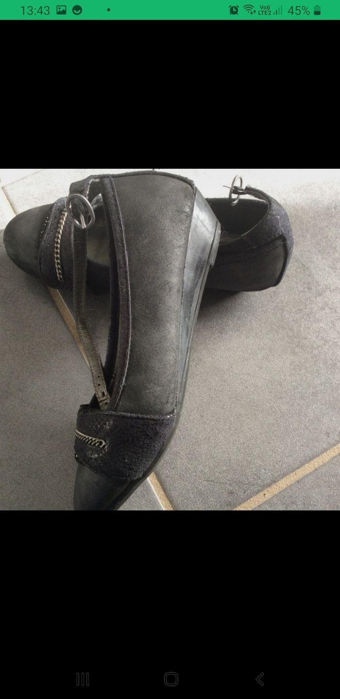 Ballerines compensées Gemo - photo numéro 2