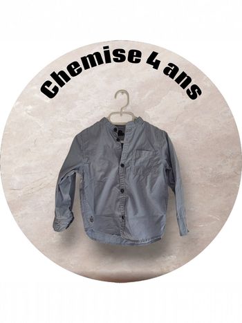 Chemise garçon 4 ans