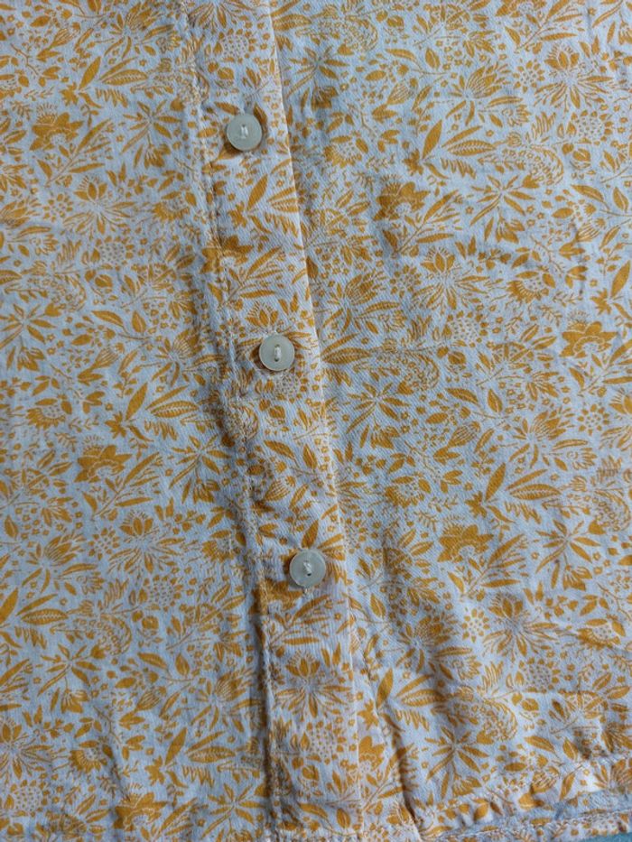 Blouse légère en coton motif fleuri - photo numéro 7