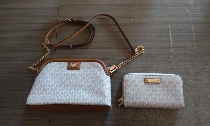 Ensemble sac à main et portefeuille
